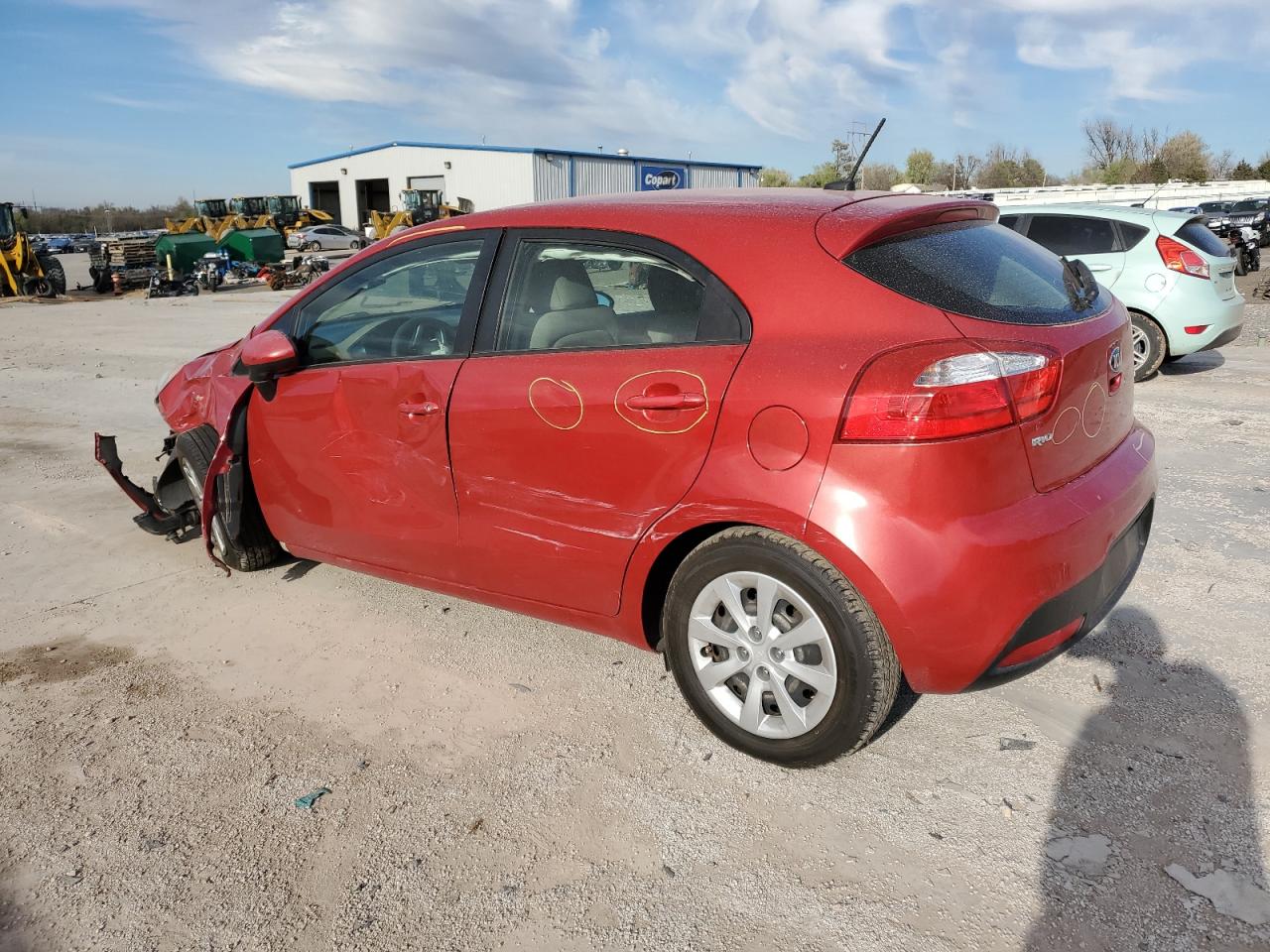 KNADM5A38E6322608 2014 Kia Rio Lx