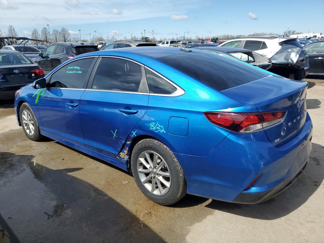 2018 Hyundai Sonata Se vin: 5NPE24AF3JH601451