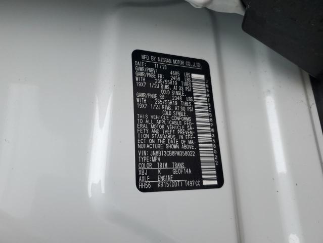 2023 NISSAN ROGUE SL - JN8BT3CB8PW358022