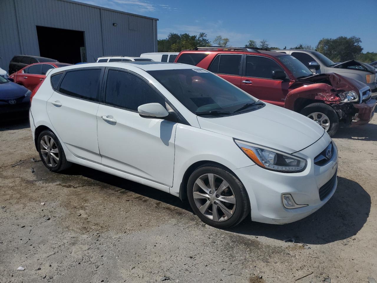 KMHCU5AE7EU168206 2014 Hyundai Accent Gls