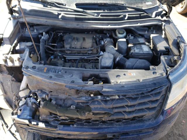 Lot #2443620764 2016 FORD EXPLORER P salvage car