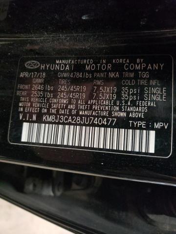 2018 HYUNDAI TUCSON VAL - KM8J3CA28JU740477