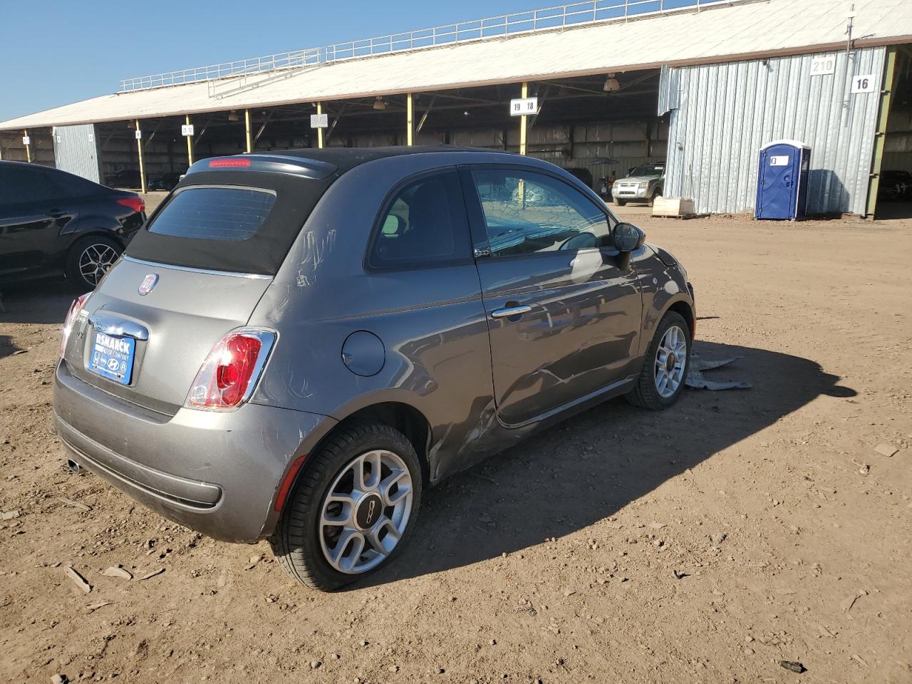 3C3CFFDR7CT296167 2012 Fiat 500 Pop