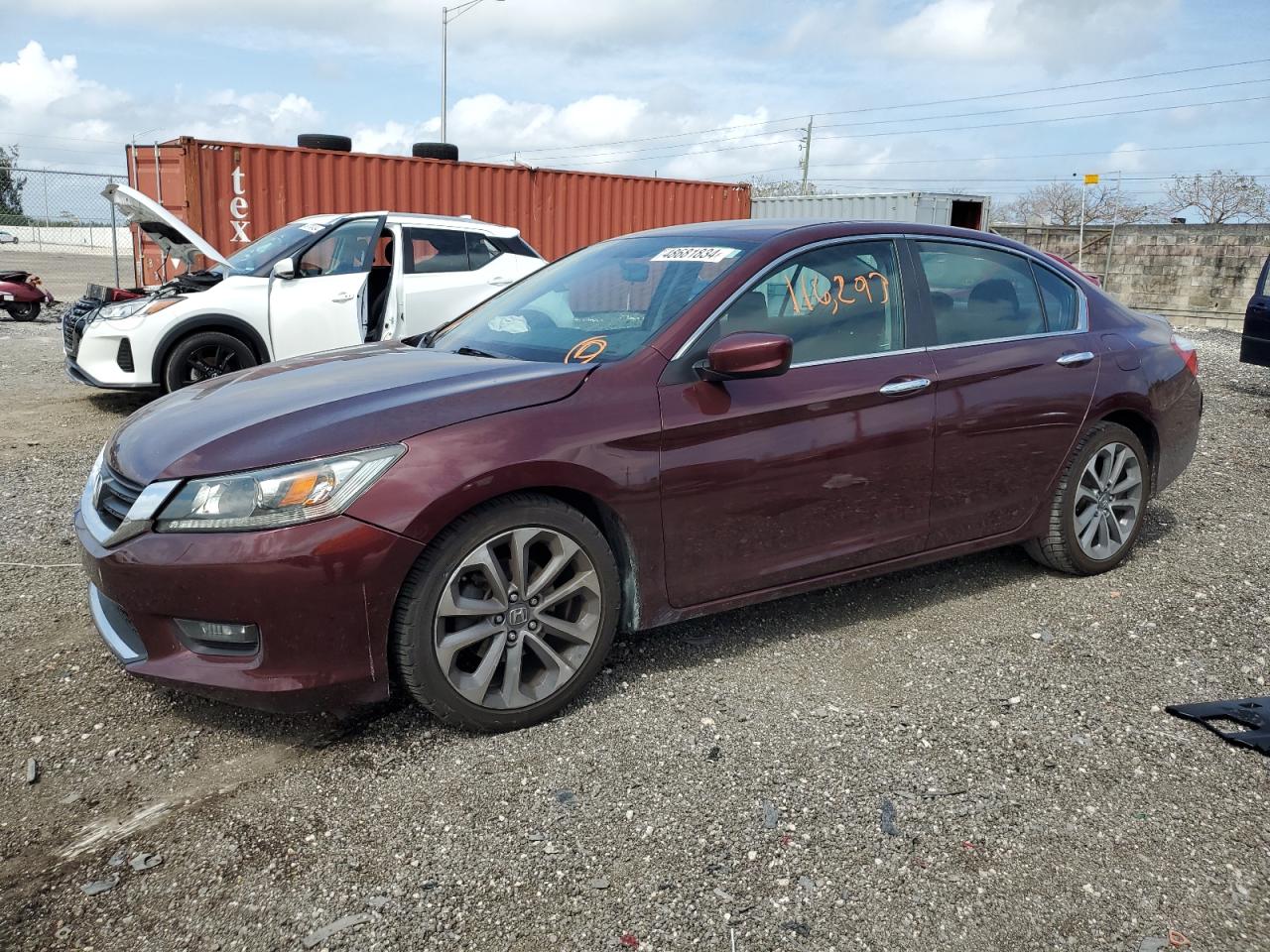 1HGCR2F52EA080230 2014 Honda Accord Sport