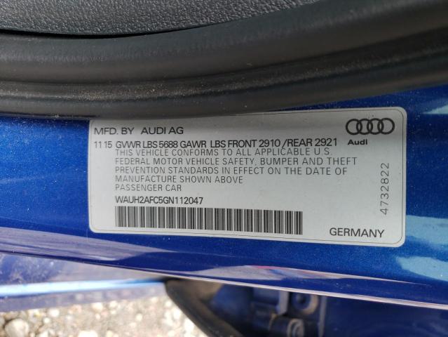  AUDI S6/RS6 2016 Синій