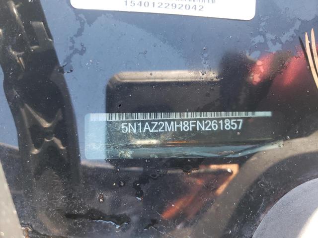 2015 Nissan Murano S VIN: 5N1AZ2MH8FN261857 Lot: 48082704