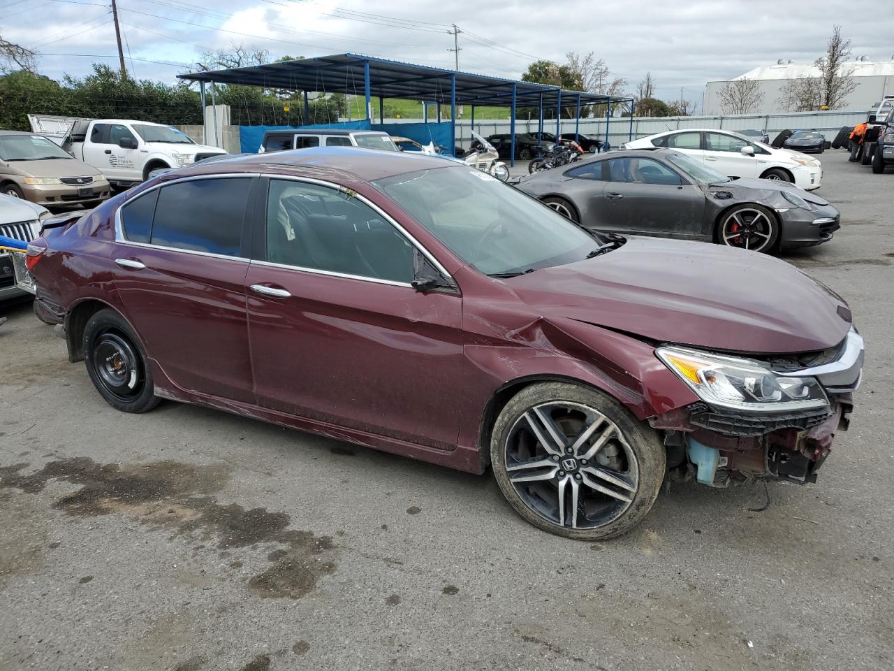 1HGCR2F51HA281833 2017 Honda Accord Sport