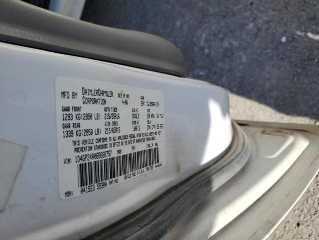 2006 Dodge Grand Caravan Se VIN: 1D4GP24R06B666757 Lot: 48823704
