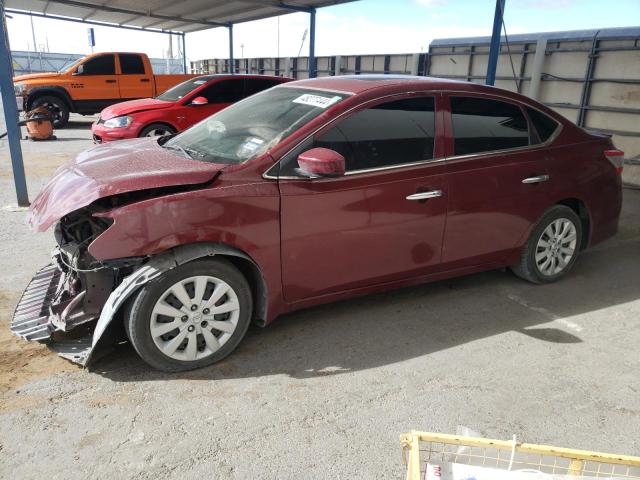 Lot #2475736113 2015 NISSAN SENTRA S salvage car