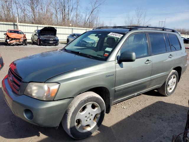 2005 Toyota Highlander Limited VIN: JTEEP21A050078141 Lot: 45404374