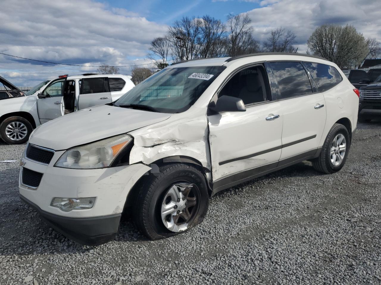 1GNKRFED7CJ318751 2012 Chevrolet Traverse Ls