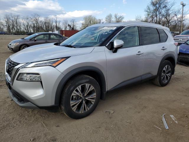 Lot #2452933848 2021 NISSAN ROGUE SV salvage car