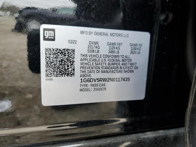 2022 CADILLAC CT5-V - 1G6DV5RW2N0117435