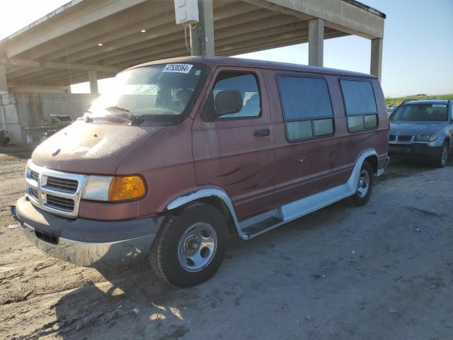 Lot #2435742888 2000 DODGE RAM VAN B1 salvage car