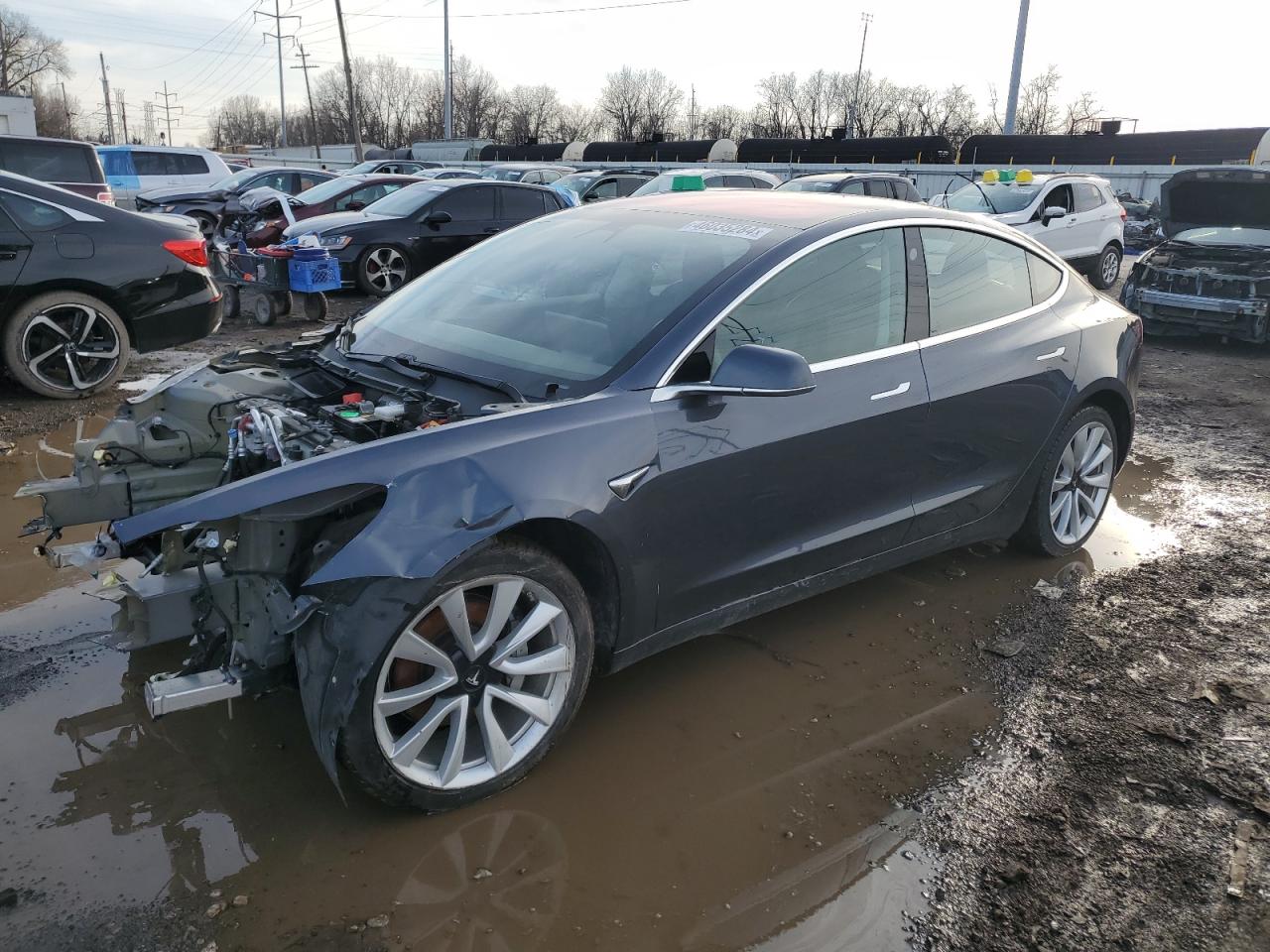 5YJ3E1EA6JF006023 2018 Tesla Model 3