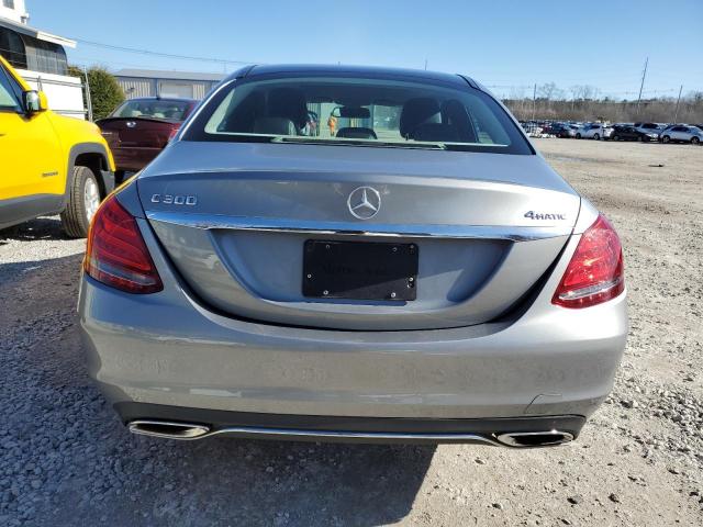 2015 Mercedes-Benz C 300 4Matic VIN: 55SWF4KB6FU016422 Lot: 46361964