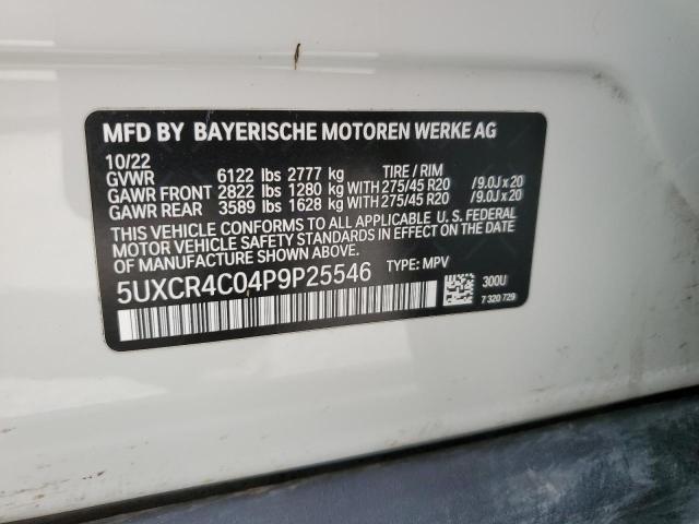 2023 BMW X5 SDRIVE 5UXCR4C04P9P25546