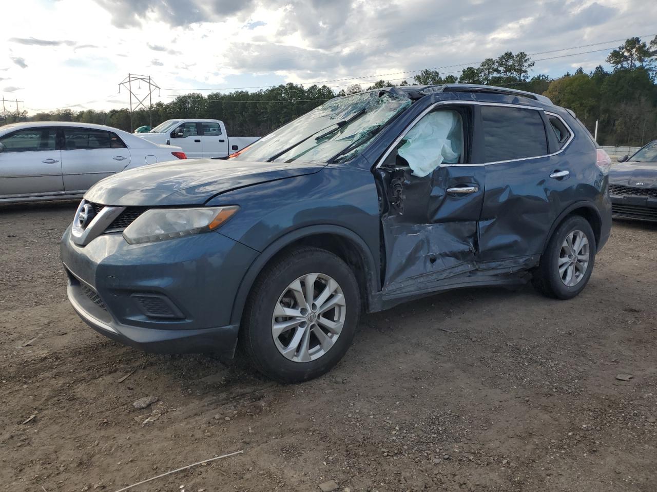 5N1AT2MT8EC841125 2014 Nissan Rogue S