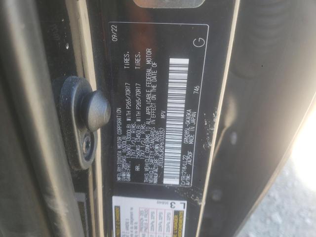 2023 TOYOTA 4RUNNER 40 JTEUU5JR2P6103357