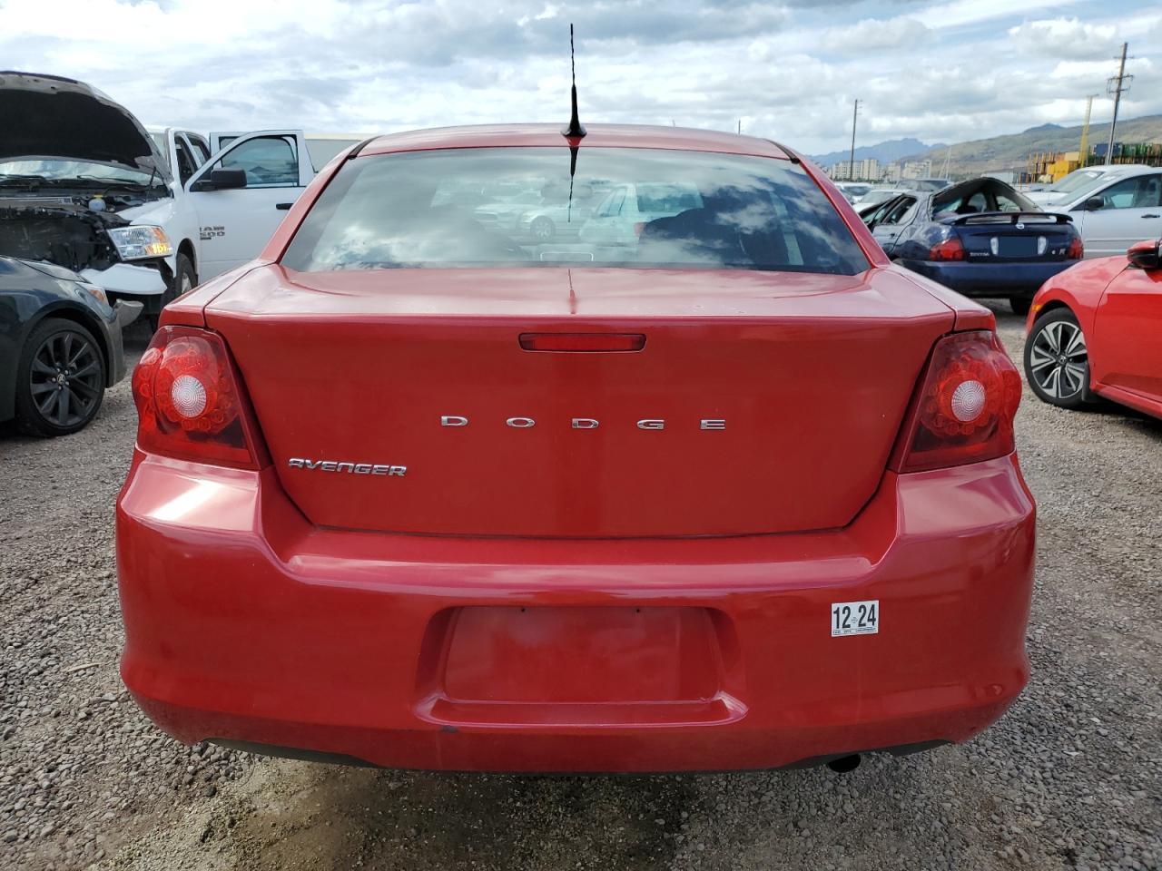 1C3CDZAB0DN680243 2013 Dodge Avenger Se