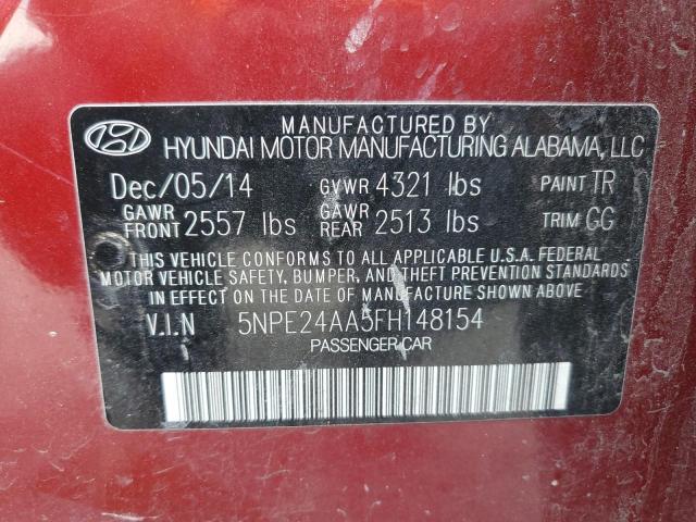 2015 HYUNDAI SONATA ECO - 5NPE24AA5FH148154