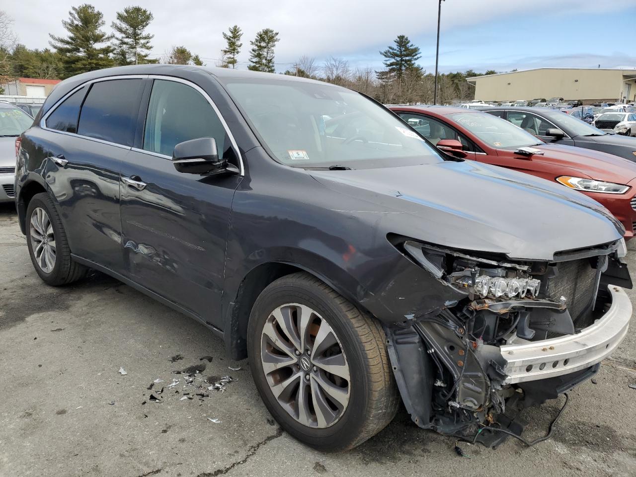 5FRYD4H4XEB003422 2014 Acura Mdx Technology