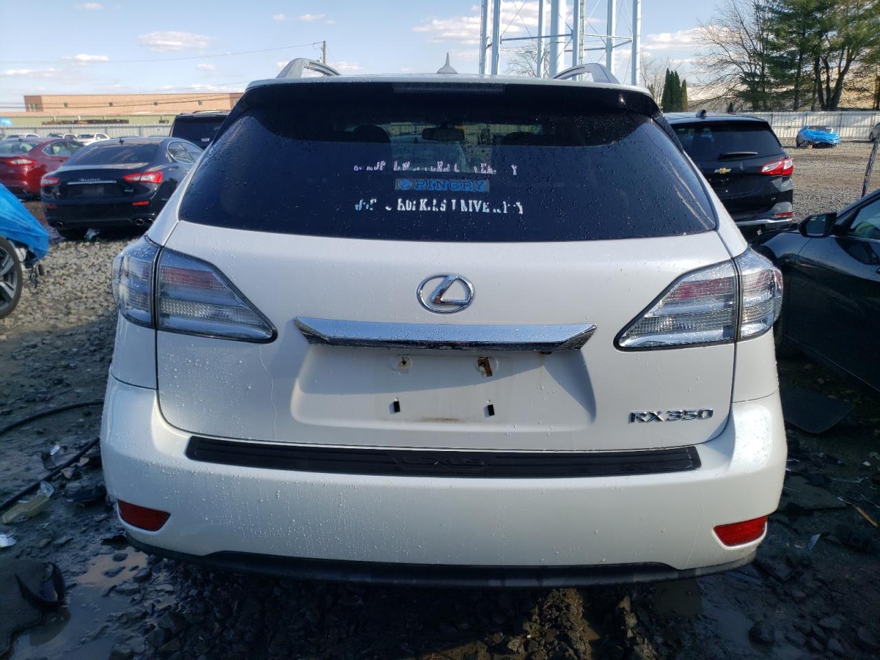 2T2BK1BA5BC093469 2011 Lexus Rx 350