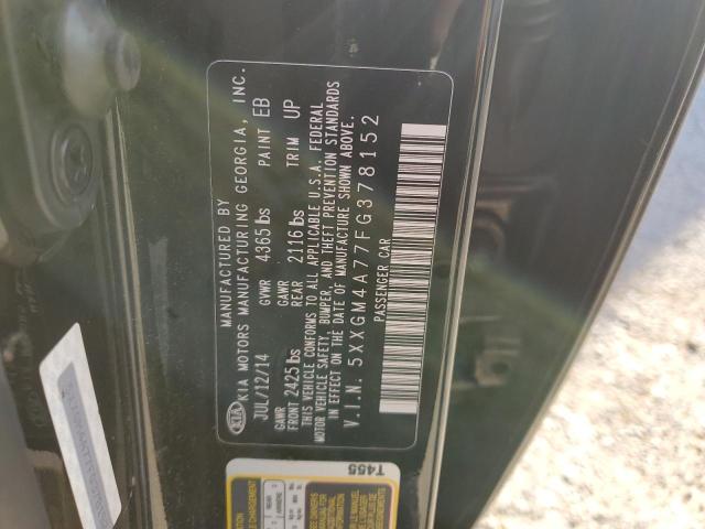 2015 Kia Optima Lx VIN: 5XXGM4A77FG378152 Lot: 54808294