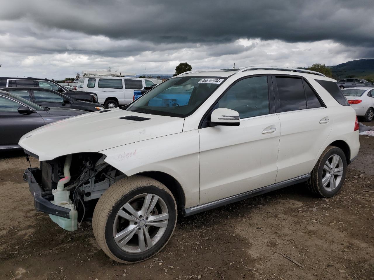 4JGDA5JB0DA242598 2013 Mercedes-Benz Ml 350