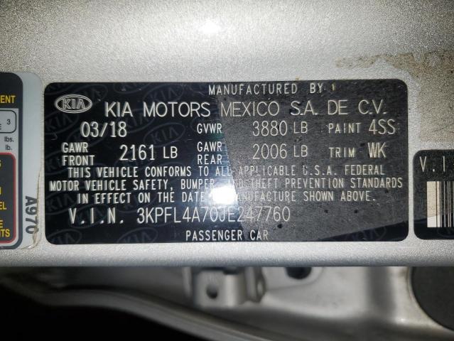 2018 KIA FORTE LX - 3KPFL4A70JE247760