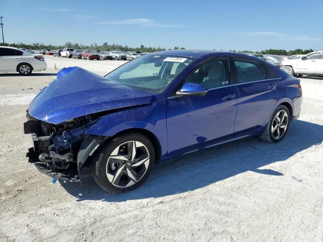 Lot #2522127220 2023 HYUNDAI ELANTRA LI salvage car