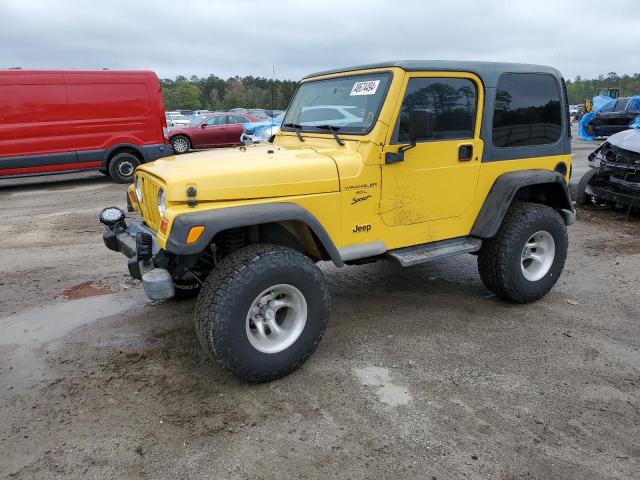 2001 Jeep Wrangler / Tj Sport VIN: 1J4FA49S01P369723 Lot: 48674494