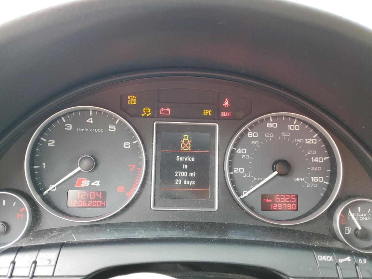 waugl68e85a496527 WAUGL68E85A496527 2005 Audi New S4 Quattro