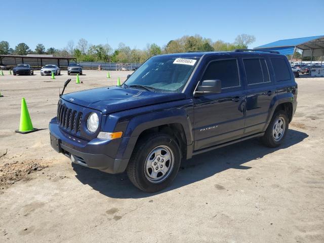 2016 Jeep Patriot Sport VIN: 1C4NJRBB0GD686307 Lot: 48869664