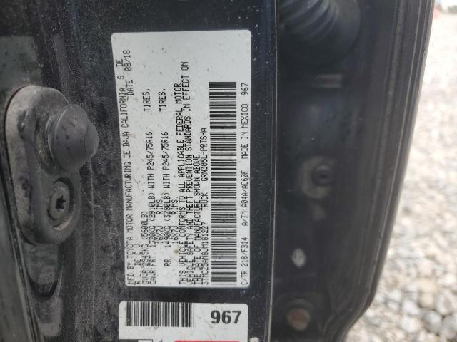 2018 TOYOTA TACOMA DOU - 3TMCZ5AN8JM181227