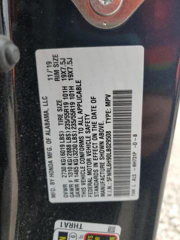 5FNRL6H90LB029508 Honda Odyssey EL 13