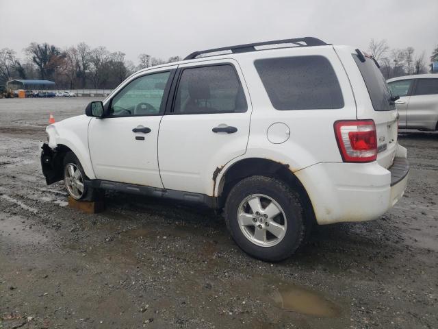 FORD ESCAPE XLT 2011 white  flexible fuel 1FMCU9DG2BKC66877 photo #3