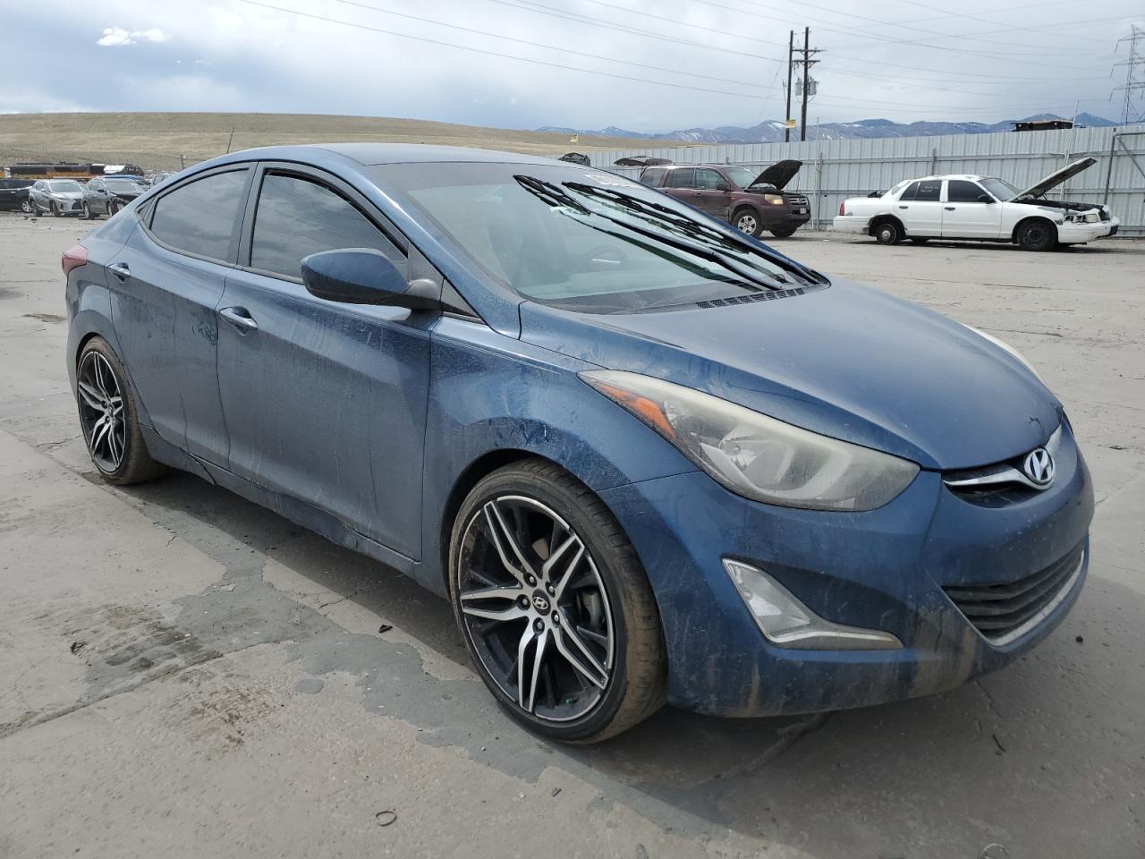 KMHDH4AE4EU054795 2014 Hyundai Elantra Se