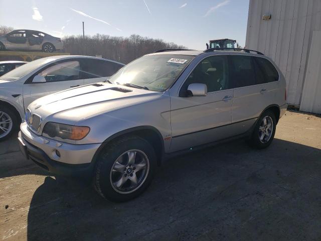 Lot #2459657140 2003 BMW X5 4.4I salvage car