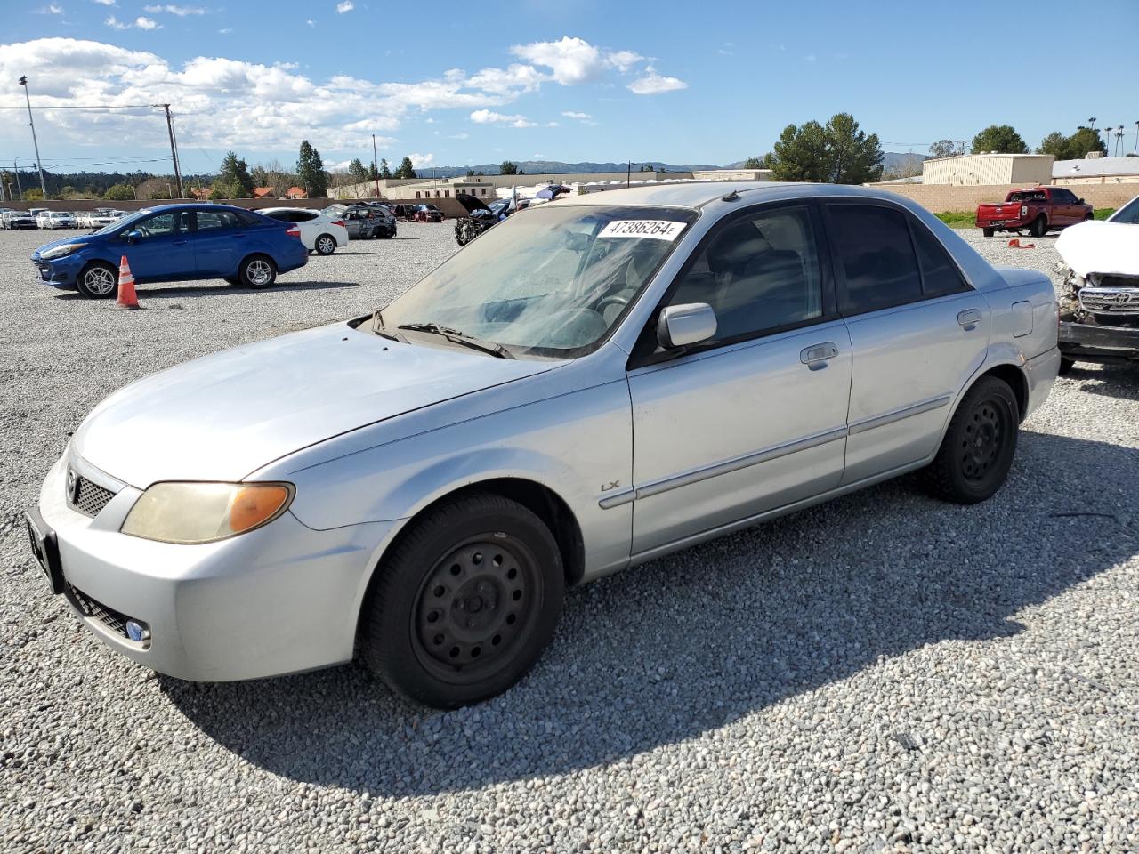 Lot #2485029959 2002 MAZDA PROTEGE DX