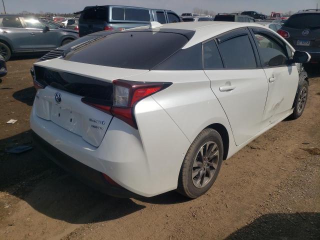  TOYOTA PRIUS 2021 Белый