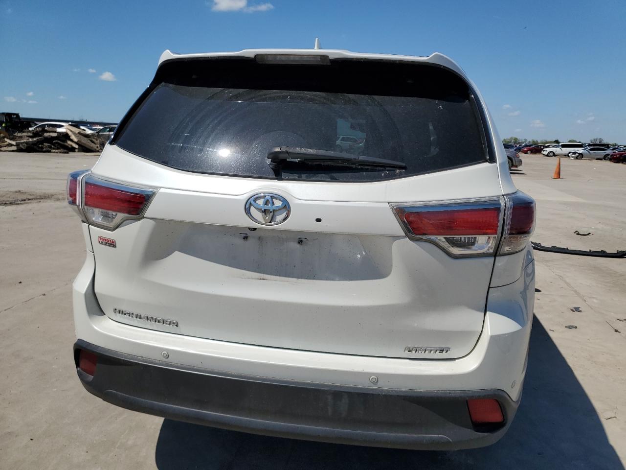 5TDYKRFH1ES031356 2014 Toyota Highlander Limited