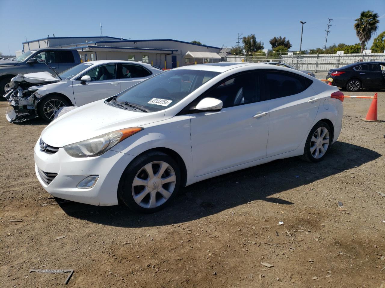 5NPDH4AE0CH097543 2012 Hyundai Elantra Gls