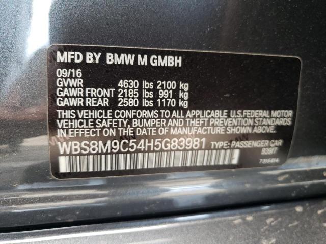 WBS8M9C54H5G83981 2017 BMW M3 - Image 12