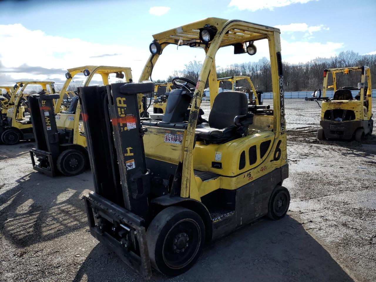 Lot #2411658214 2006 HYST FORKLIFT