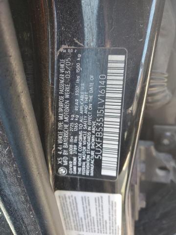 2005 BMW X5 4.4I VIN: 5UXFB53515LV16140 Lot: 46953884