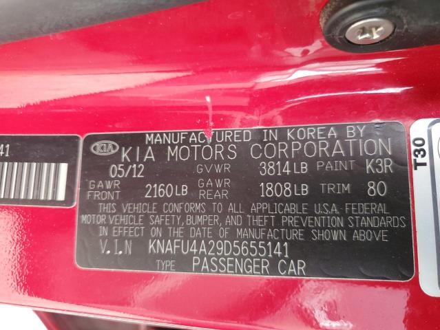 Lot #2445478897 2013 KIA FORTE EX salvage car