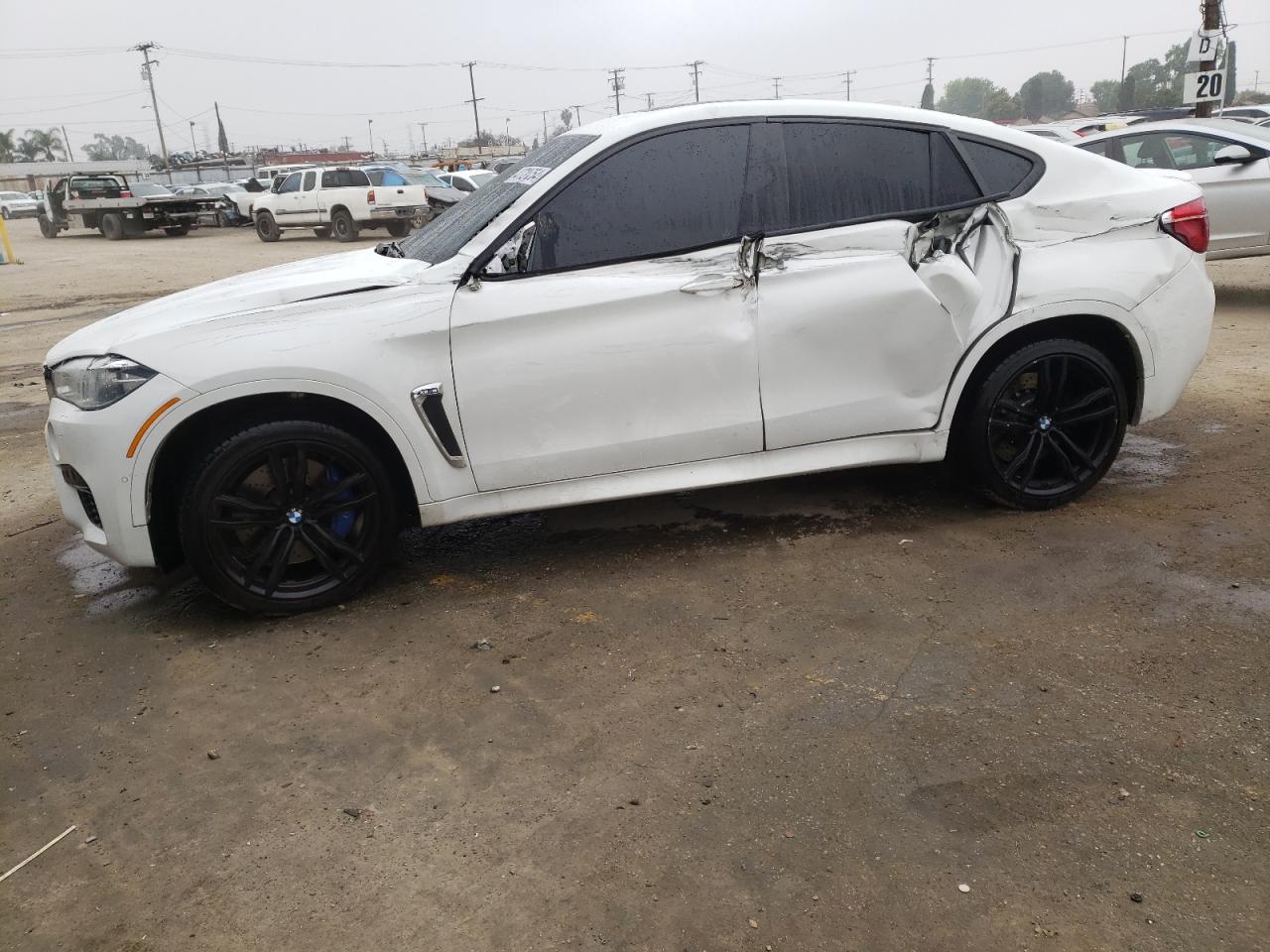 2018 BMW X6 M vin: 5YMKW8C57J0Y74707