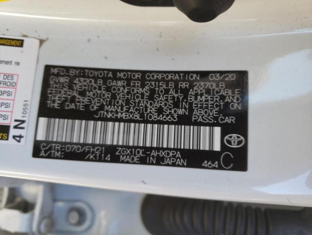 2020 TOYOTA C-HR XLE - JTNKHMBX8L1084663