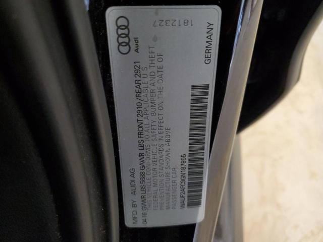 Седани AUDI S6/RS6 2016 Чорний